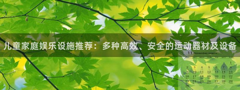 好博体育官网下载招商电话是多少号码：儿童家庭娱乐设施推荐：多