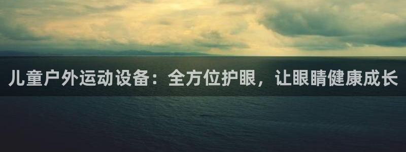 好博体育官方正版app娱乐首页官网下载：儿童户外运动设备：全