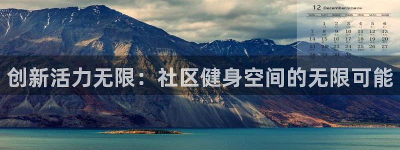 德国好博体育官方正版app集团：创新活力无限：社区健身空间的